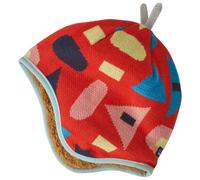 Patagonia - Baby's Reversible Beanie - Beanie size 3-6 Months, red