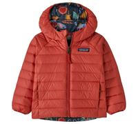 Patagonia - Baby's Reversible Down Sweater Hoody - Down jacket size 12-18 Months, red