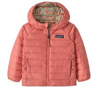Patagonia - Baby's Reversible Down Sweater Hoody - Down jacket size 5 Years, red