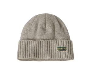 Patagonia - Beanie with lined back - Brodeo Beanie OG Legacy Label Crisp Grey for Men in Nylon Grey one size