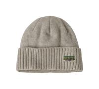 Patagonia - Beanie with lined back - Brodeo Beanie OG Legacy Label Crisp Grey in Nylon Grey