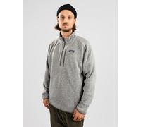 Patagonia - Lightweight 1/4 zip fleece - M's Better Sweater 1/4 Zip Stonewash for Men in Recycled Polyester - Size XXL - Grey Grey XXL