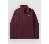 Patagonia Better Sweater 1/4 Half-Zip Fleece Sweater berry fig S
