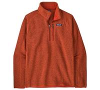 Patagonia Better 1/4 Zip Hoodie coal orange M