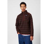 Patagonia Better Sweater 1/4 Zip Fleece (Woven Together) - Dried Vanilla - Burgundy / L