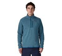 Patagonia Better Sweater 1/4 Zip Men's Fleece | UK XL in Aquatic Blue