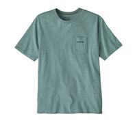 Patagonia | Boardshort Logo Pocket Responsibili-Tee | Men's | Blue Sage L
