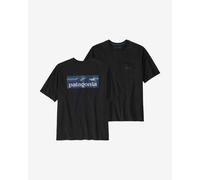 Patagonia Boardshort Logo Pocket Responsibili-Tee Short Sleeve T-Shirt Black - M