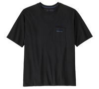Patagonia - Boardshort Logo Pocket Responsibili-Tee - T-shirt size S, black
