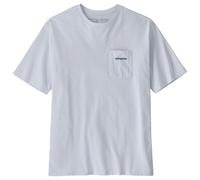 Patagonia Boardshort Logo Pocket Responsibili-Tee Short Sleeve T-Shirt White - L