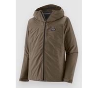 Patagonia - Boulder Fork Rain Jacket - Waterproof jacket size XL, brown
