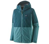 Patagonia - Boulder Fork Rain Jacket - Waterproof jacket size S, turquoise/blue