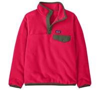 Patagonia - Boy's Lightweight Synchilla Snap-T Pullover - Fleece jumper size XS, red
