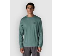 Patagonia - Breathable long-sleeved hiking T-shirt - M's L/S Cap Cool Daily Shirt Cloud Crag Blue Sage Light X-Dye for Men in Recycled Polyester - Size M Blue M