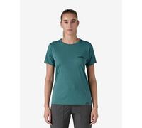 Patagonia - Women's Cap Cool Daily Graphic Shirt - Sport shirt size M, turquoise