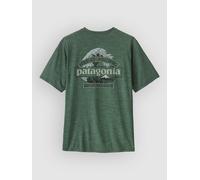 Patagonia - Cap Cool Daily Great Waves Gre Canopy Green Light Canopy - S - Hiking tee-shirt
