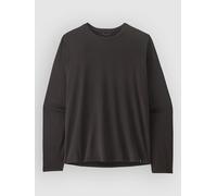 Patagonia - L/S Cap Cool Daily Shirt - Sport shirt size S, black/grey