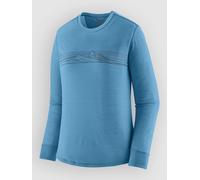 Patagonia Cap Cool Merino Blend Graphic Longsleeve Lyc shore blue M