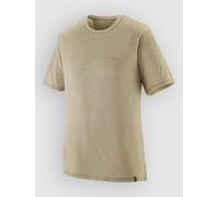 Patagonia - Cap Cool Merino Graphic Shirt - Merino shirt size XXL, sand