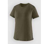 Patagonia - Women's Cap Cool Merino Shirt - Merino shirt size S, olive