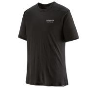 Patagonia - Cap Cool Merino Graphic Shirt - Merino shirt size XL, black