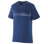 Patagonia - Cap Cool Merino Graphic Shirt - Merino shirt size XS, blue