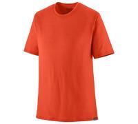 Patagonia - Cap Cool Merino Shirt - Merino shirt size L, red