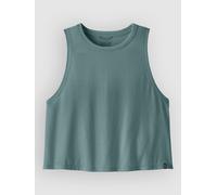 Patagonia Cap Cool Trail Cropped Tank Top blue sage XL
