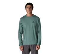 Long Sleeve T-Shirt Patagonia Cap Cool Daily Cloud Crag Bleu L