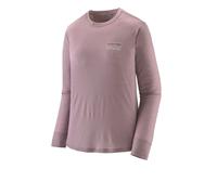 Patagonia Capilene Cool Merino Graphic Women's Top | UK M in Fitz Roy Strata: Quiet Violet