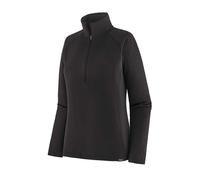 Patagonia W's Cap MW Zip Neck T-Shirt for Women, Black, M