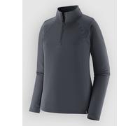 Patagonia Capilene Midweight Zip Neck Women's Top | UK L in Smolder Blue