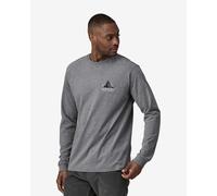 Patagonia Chouinard Crest long sleeve top grey - L