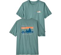 Patagonia - Classic and versatile organic cotton T-shirt - M's '73 Skyline T-Shirt Blue Sage for Men - Size XL Blue XL