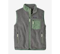 Patagonia - Sleeveless windproof fleece - M's Classic Retro-X Vest Forever Grey for Men - Size S Grey S