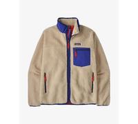 Patagonia Classic Retro-X fleece beige cobalt blue - XXL