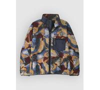 PATAGONIA W's Classic Retro-x Jkt - Women - Brown / Blue - size S- model 2027 S