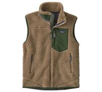 Patagonia - Windproof Sleeveless Fleece Jacket - M's Classic Retro-X Vest Seabird Grey for Men - Size S - Beige Beige