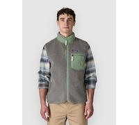 Patagonia - Sleeveless windproof fleece - M's Classic Retro-X Vest Forever Grey for Men - Size M Grey M