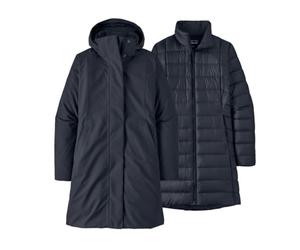 PATAGONIA Coat W's Three 3-in-1 Parka Smolder Blue XL Women's, Smolder Blue, XL
