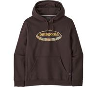 Patagonia - Comfortable hooded sweatshirt - Men's - M's '95 Oval Logo Uprisal Hoody - M's '95 Oval Logo Uprisal Hoody Den Brown Heliotropic for Men - Size S Brown S