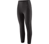 Patagonia - Comfortable trail running tights - W's Maipo 7/8 Tights Black for Women in Nylon - Size S Black S
