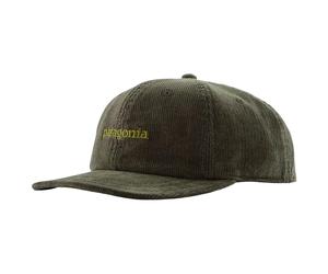 Patagonia - Corduroy Cap Text Logo Old Growth Green - Cap