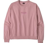 Patagonia - Cotton crew neck sweatshirt - W's '95 Oval Logo Daily Crew Quiet Violet for Women - Size M - Purple Purple M