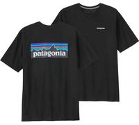 Patagonia - T-shirts - M's P-6 Logo Responsibili-Tee Black for Men Black XL