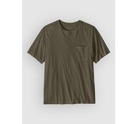 Patagonia - Daily Pocket Tee - T-shirt size M, brown