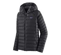 Patagonia - Warm Hooded Down Jacket - W's Down Sweater Hoody Black for Women in Nylon - Size 44-46,5 Black 44-46.5