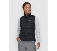 Patagonia - Sleeveless goose down insulated jacket - W's Down Sweater Vest Black for Women - Size XS Black XS