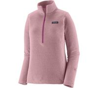 Patagonia - Embossed fleece with zip-up collar - W's R1 Air Zip Neck Quiet Violet for Women in Recycled Polyester - Size M - Purple Purple M