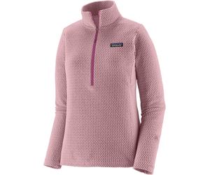 Patagonia - Embossed fleece with zip-up collar - W's R1 Air Zip Neck Quiet Violet for Women in Recycled Polyester - Size M - Purple Purple M